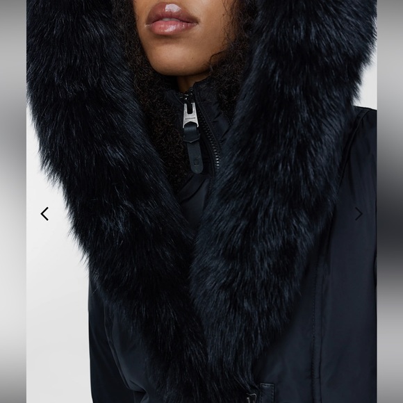 Mackage
Kay Layered Parka Coat w/ Shearling Trim - Picture 4 of 9